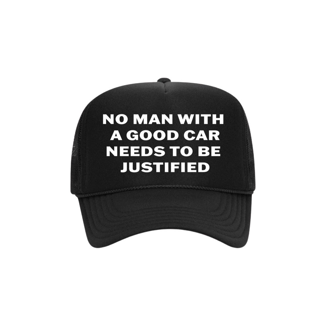 JUSTIFIED TRUCKER HAT